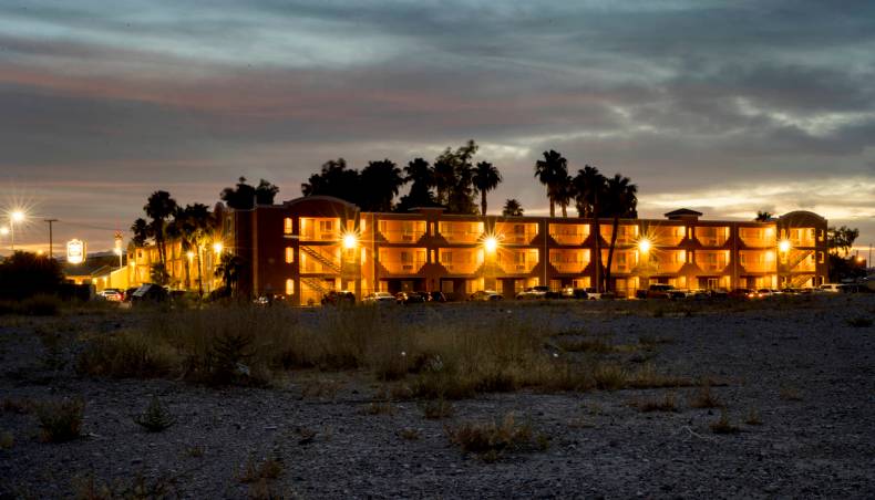Aaron Jones was allegedly killed in a Siegel Suites apartment and his body left in a desert lot ...