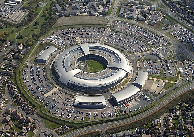 Spooks at GCHQ (pictured, the headquarters in Cheltenham) have exposed a terror group that was masquerading as Iranian crooks