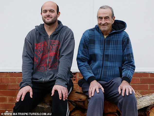 Marcus Stanford (left, with his father Steve), the twin brother of school teacher and bride-to-be Stephanie Scott's killer Vincent told Daily Mail Australia last year continues to be haunted by the night his sibling called him to ask for help dispose of evidence after the crime