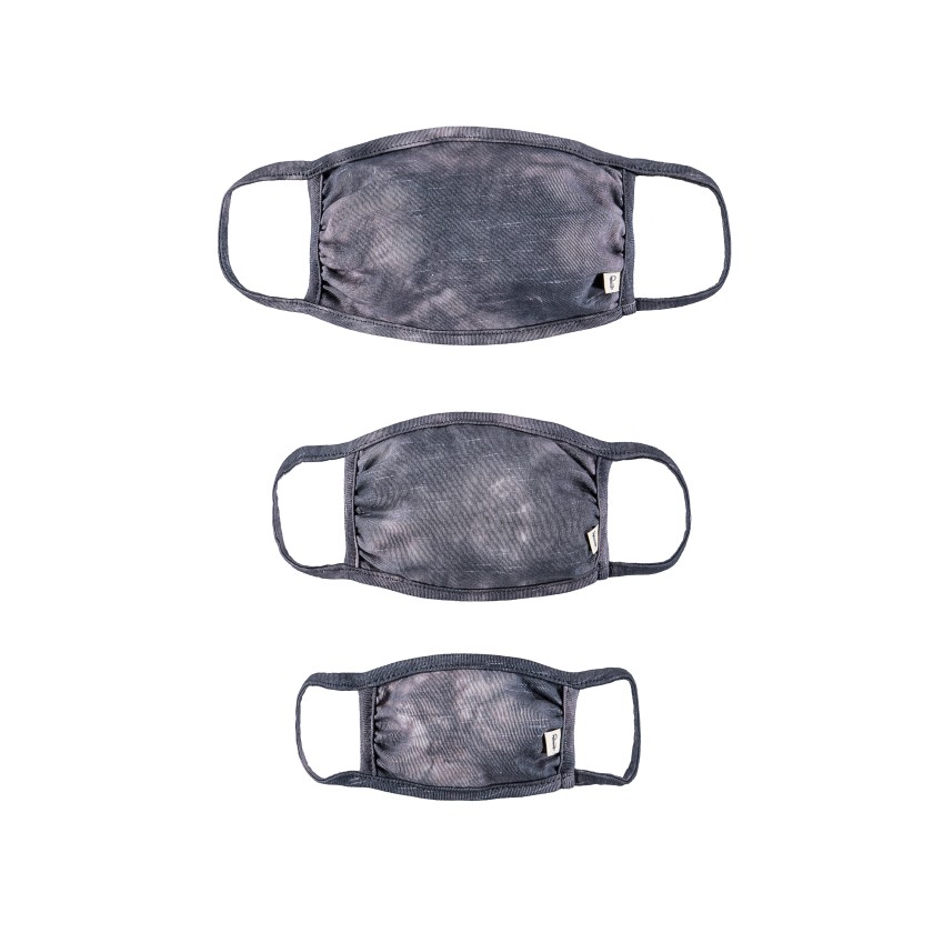 An adult, child and baby mask from PaigeLauren.