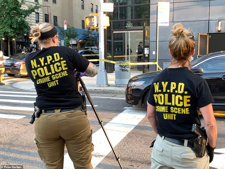 Police say they believe the man was attacked as soon as he walked into his apartment