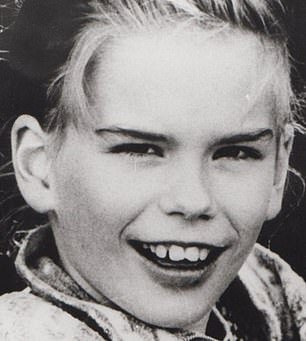 Claudia Ruf (pictured), from the western city of Grevenbroich, was kidnapped, raped and choked to death in 1996 in a case that shocked the country. Her body was found in Euskirchen, 43 miles south of her home city