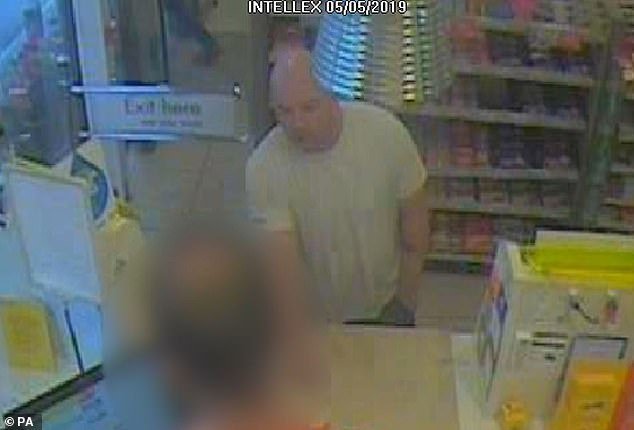 McCann was caught on CCTV buying petrol and condoms at a Shell garage with two 14-year-old girls abducted in a Fiat car on May 5, just hours before police found him hiding up a tree