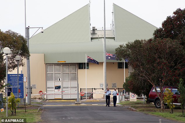 The cardinal said he had supporters in jail, including two friends who congratulated him when his conviction was quashed. Pictured: Barwon Prison