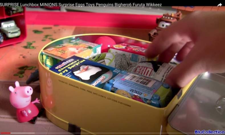 A screengrab of a Blucollection video from 2016.