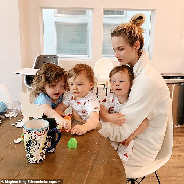 Co-parenting: Meghan's exciting new romance comes after she blogged about her struggles as a single mom cooped up in her LA rental with her three children