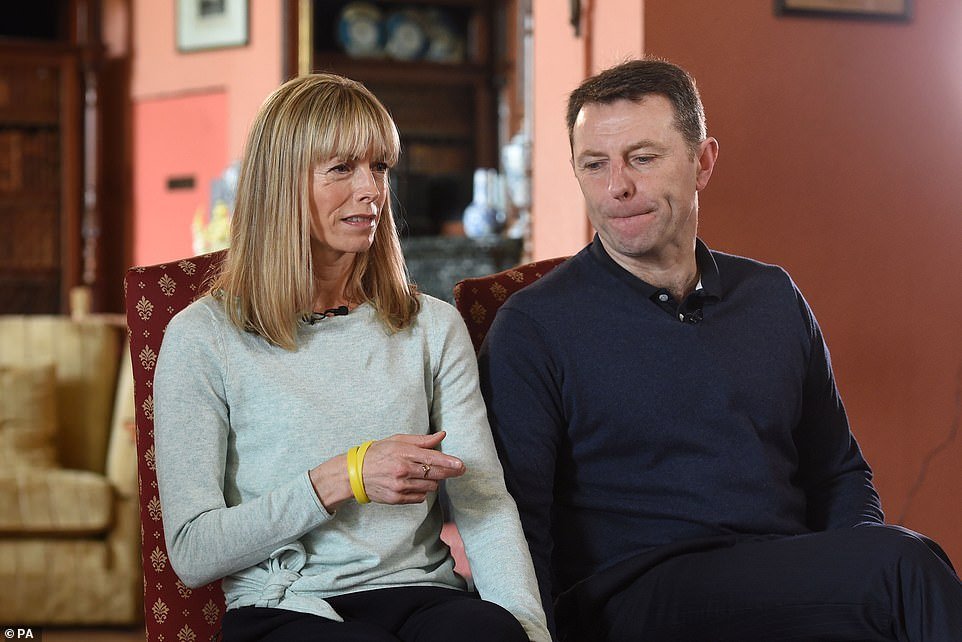 Public opinion of Madeline's parents (pictured) when it was discovered that Kate and Gerry were dining with friends in a tapas restaurant when Madeleine was abducted