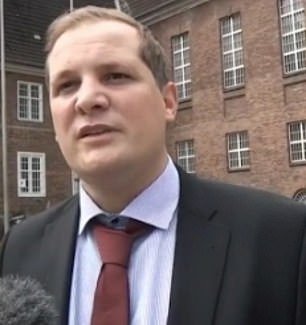 Brueckner's lawyer Friedrich Fulscher (pictured) said his client - who is languishing in solitary confinement in a German prison - 'denied any involvement' in Madeleine's case, The Mirror reports. Right: Brueckner