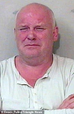 Oakes (pictured) was armed with a shotgun, an axe and a can of petrol