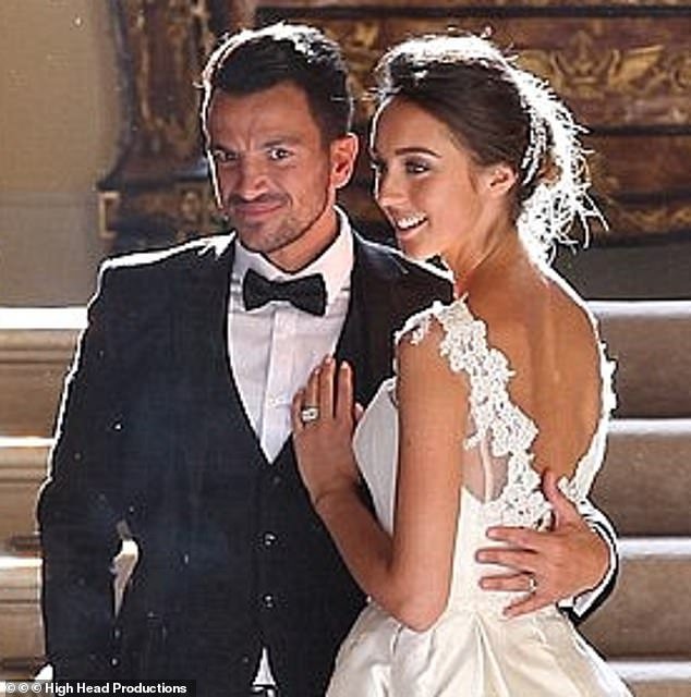The happy couple: They tied the knot in a stunning ceremony five years ago
