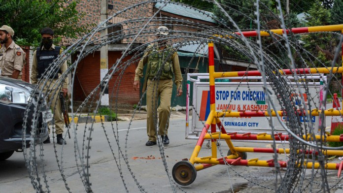 File photo of a J&K policeman | Representational image | PTI File photo of a J&K policeman | Representational image | PTI
