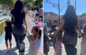 Kylie shuts down bad mom claims on Disneyland trip with Stormi, 4