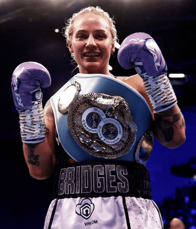 Bridges won a world title on the second attempt against Roman