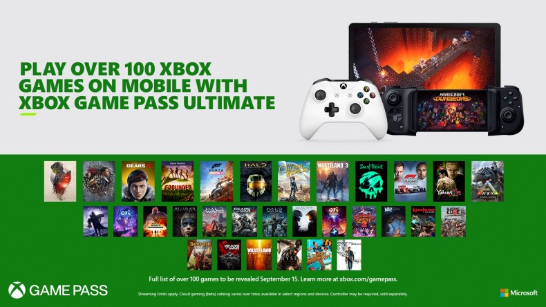 GamePass with xCloud.