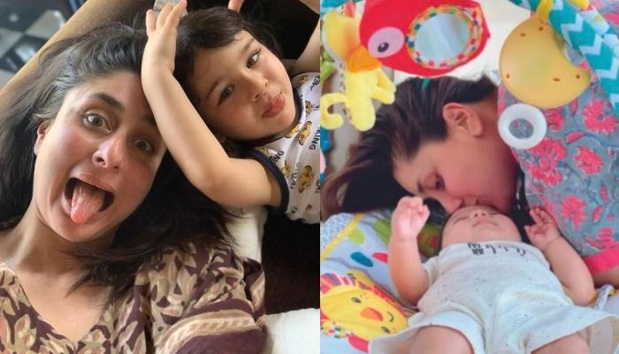 Kareena with her sons