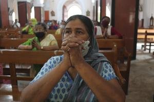 Churches have reopened after lockdown in India (AP/Mahesh Kumar A.)
