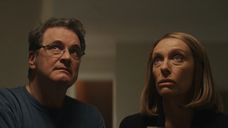 Colin Firth and Toni Collette in The Staircase