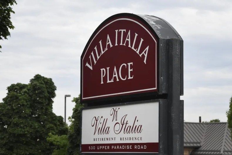 Villa Italia Retirement Residence.