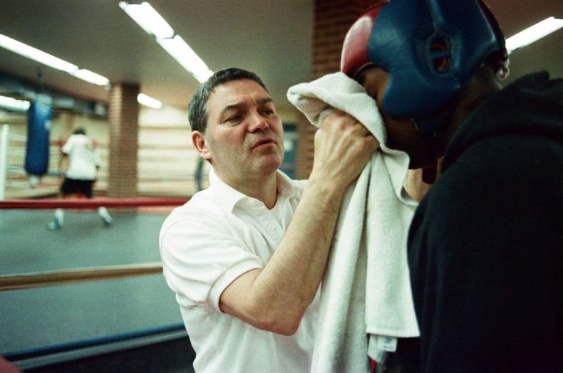 Amateur boxing coach Tom O’Shea.