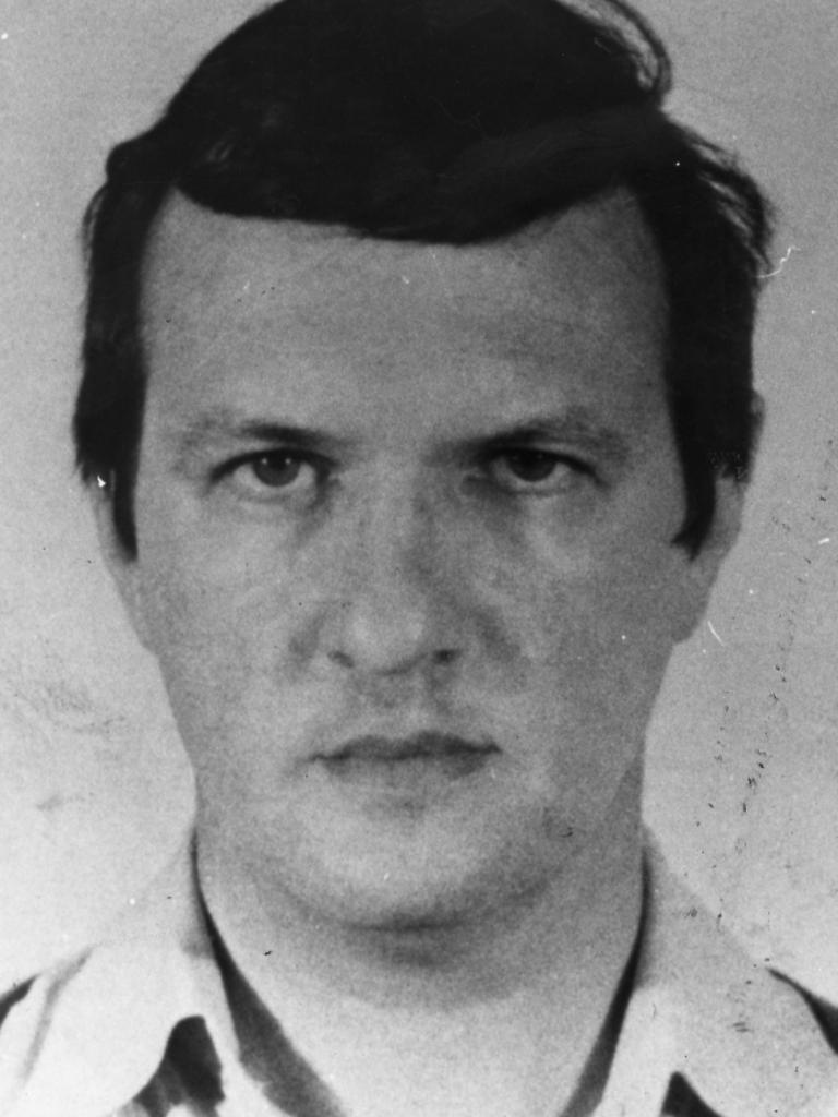 Police mugshot of convicted murder Bevan Spencer von Einem.