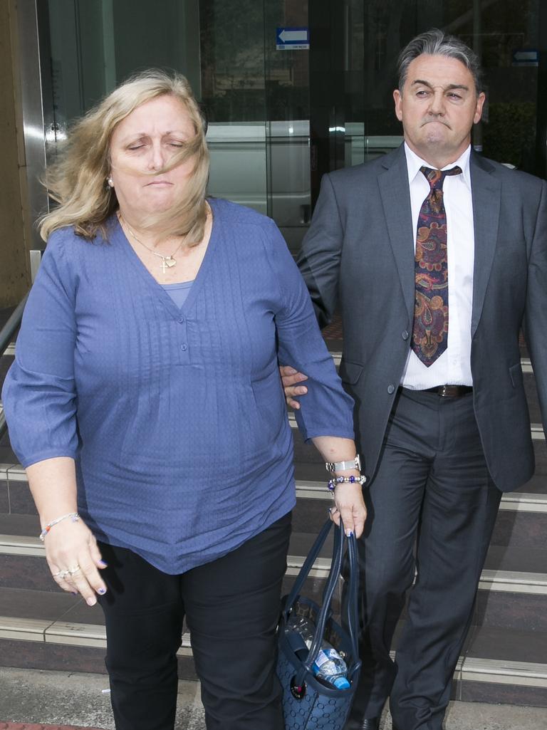 Leesa and Ron Topic whose daughter Courtney was shot dead by police in Sydney’s south west. Leesa and Ron Topic whose daughter Courtney was shot dead by police in Sydney’s south west.